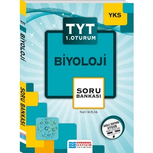 Evrensel İletişim Yayınları TYT Biyoloji Soru Bankası (1.Oturum)