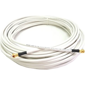 25 mt RG6U6 Bakır Anten Kablosu Hazır Gold F Konnektörlü