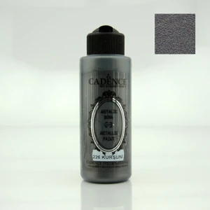Kurşun Akrilik Ahşap Metalik Boya 120 ml