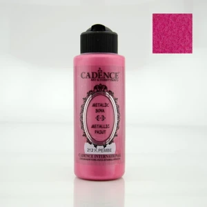 Koyu Pembe Akrilik Ahşap Metalik Boya 120 ml