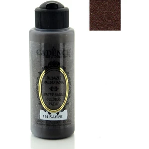 Kahverengi Akrilik Ahşap Yaldız Boya 120 ml