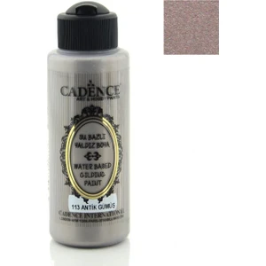 Antik Gümüş Akrilik Ahşap Yaldız Boya 120 ml