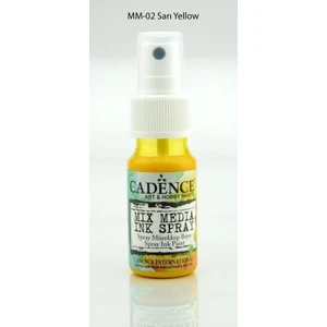 Sarı - Mix Media İnk Sprey Mürekkep Boya 25 ml