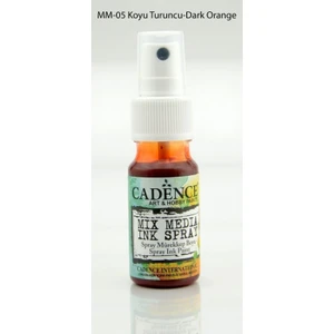 Koyu Turuncu - Mix Media İnk Sprey Mürekkep Boya 25 ml