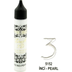 İnci - 3D Boyutlu Boncuk Boya 25 ml