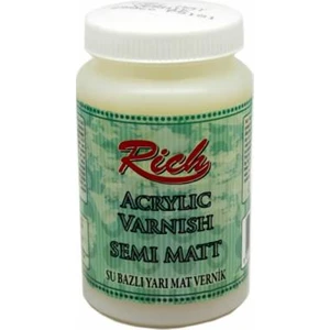 Su Bazlı Yarımat Vernik 250 ml