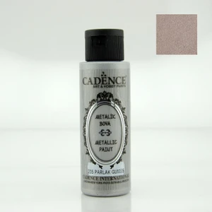 Parlak Gümüş  - Akrilik Ahşap Metalik Boya 70 ml