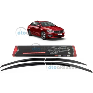 Fiat Egea SunPlex Cam Rüzgarlığı Mugen 4 parça 2015- SD/HB/SW