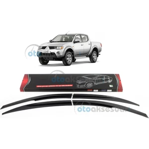 Mitsubishi L200 SunPlex Cam Rüzgarlığı Mugen 4 parça 2008-2015