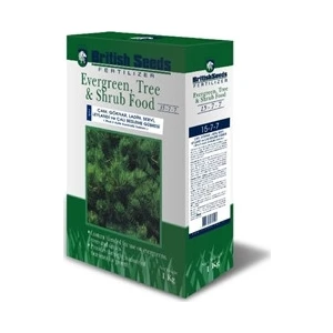 British Seeds 15-7-7 Herdem Yeşil Ağaç ve Çalı Gübresi - Granül NPK Gübre - 1 kg
