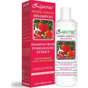 Uzamayan ve Kırılan Saçlar için Nar Ekstraklı Şampuan 450ml