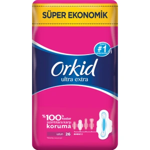 Ultra Extra Hijyenik Ped Uzun Süper Ekonomik Paket 26 Ped