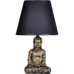 Modern Dizayn Buda Abajur Gold Siyah