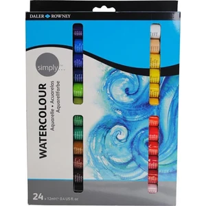 Daler Rowney Simply Sulu Boya Seti 24x12ml