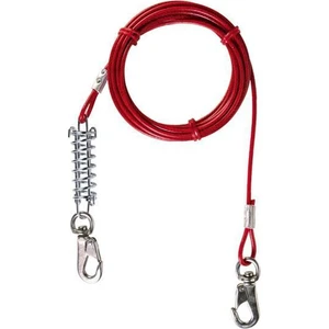 Goodnespet Köpek İçin Çelik Bahçe Bağlama Halatı 4,5 Metre