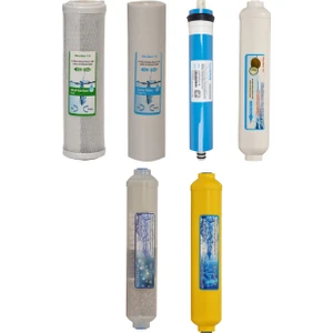 WaterGold Su Arıtma Karbon, Tortu, Membran, Tatlandırıcı ve Mineral Filtre+