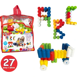 Akar 27 Parça Junior Blocks Pvc Çanta