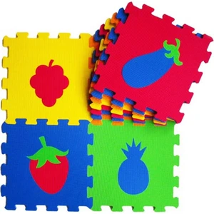 Akar Eva Puzzle Oyun Karosu 33X33cm 10Mm Meyve Ve Sebzeler