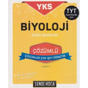 Şenol Hoca Yayınları YKS-TYT Biyoloji Çözümlü Soru Bankası
