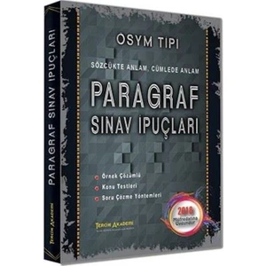 Tercih Akademi Paragraf Sınav Ipuçları