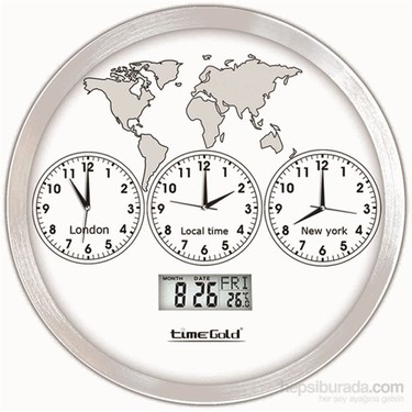 filozof Tepe katran  Dijital Göstergeli 3'Lü Dünya Saati Fiyatı - Taksit Seçenekleri