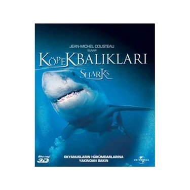 Sharks 3D (Köpekbalıkları 3D) (Blu-Ray