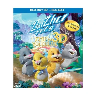 Zhu Zhu Pets: Quest for Zhu (Zhu'ya Yolculuk) (3D Blu-Ray