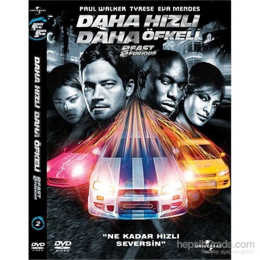 2 Fast 2 Furious (Daha Hızlı Daha Öfkeli) ( DVD