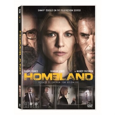 Homeland Sezon 3 Homeland 3 Sezon Dvd Fiyati