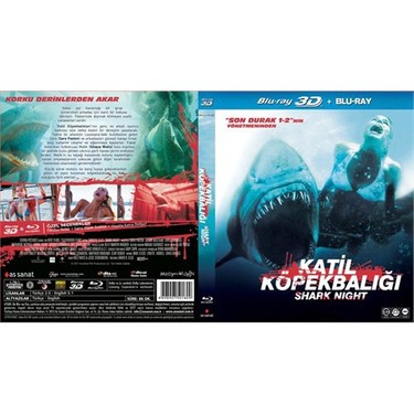 Shark Night Katil Kopekbaligi 3d Blu Ray Fiyati