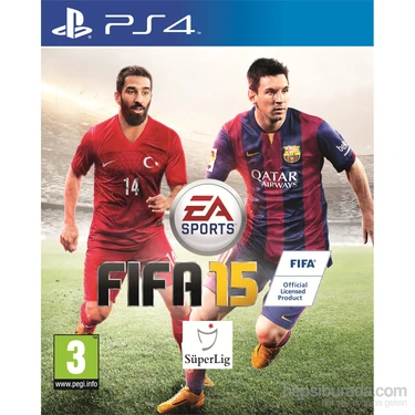 Electronic Arts Fifa 15 PS4 Spor Oyunu Türkiye Süper Ligi Desteği ile 3 Yaş ve