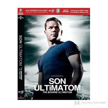 Son Ultimatom Bourne Ultimatum Bas Oynat Fiyati