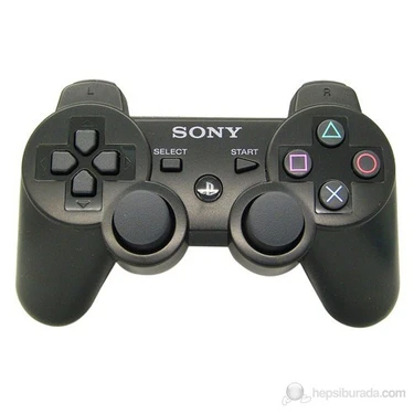 Sony Playstation 3 Titreşimli Kablosuz Kumanda/Kol (Joystick) Siyah (İthalatçı