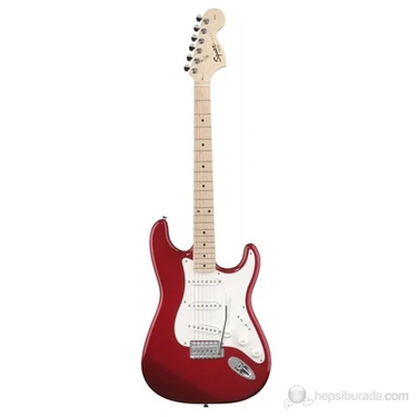 Squier affinity deals stratocaster hss red