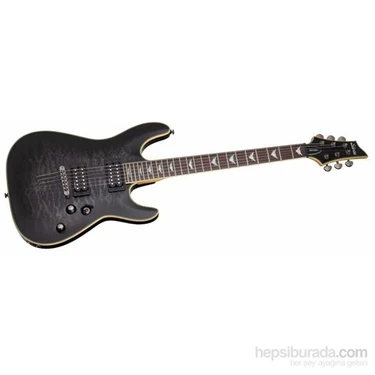 Schecter omen extreme 6 deals see thru black