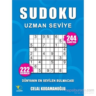 sudoku uzman seviye celal kodamanoglu kitabi ve fiyati