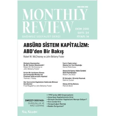 Monthly Review 24. Sayı Ekim