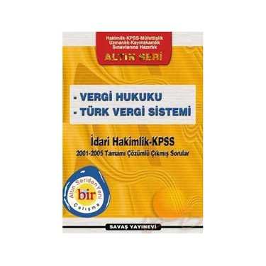 Vergi Hukuku Turk Vergi Sistemi Cikmis Sorular Tamami Kitabi