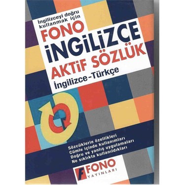 Fono Ingilizce Aktif Sozluk Ingilizce Turkce Ali Kitabi