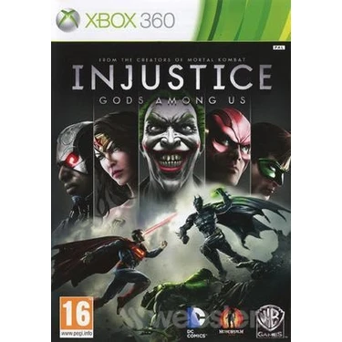 WB Xbox 360 Injustıce Gods Among