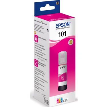 EPSON 101 Kırmızı Mürekkep Şişesi, 70 ml. L4150/L4160/L6160/L6170/L6190/L14150 (C13T03V34A)