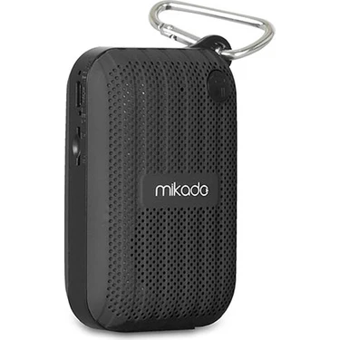 Mikado MD-22BT Siyah TF Kart+FM Destekli Bluetooth Şarjlı