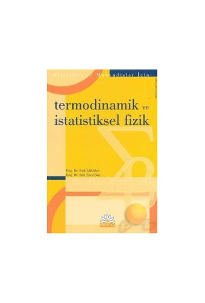 Termodinamik ve İstatistiksel Fizik - S. Eren San F. Mikailov