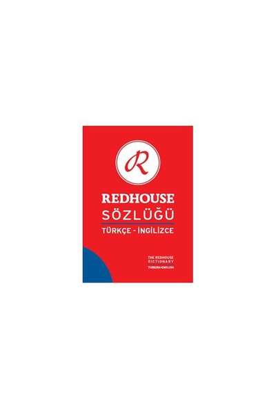 Red House Sözlüğü / Türkçe - İngilizce