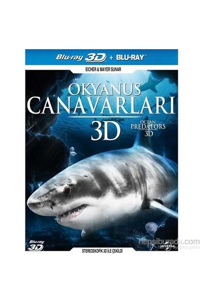 Ocean Predators - Okyanus Canavarları (3D Blu-Ray Disc)