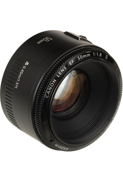 Canon EF 50mm f/1.8 II Objektif