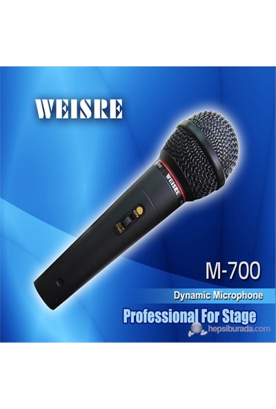 Weisre M-700 Kablolu Mikrofon