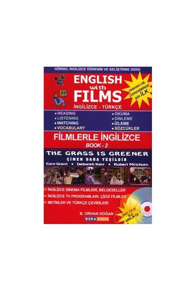 English With Films 2 - İngilizce & Türkçe ( The Grass Is Gre - B. Orhan Doğan