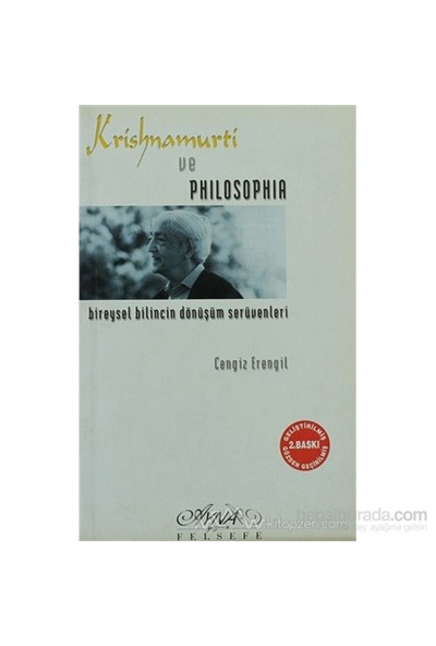 Krishnamurti Ve Philosophia-Cengiz Erengil