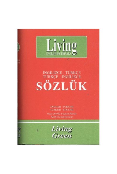 Living Green İngilizce-Türkçe / Türkçe-İngilizce Sözlük
